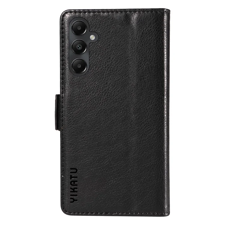 YIKATU YK-007 For Samsung Galaxy A54 5G Case Litchi Texture Wallet Stand Phone Cover - Black