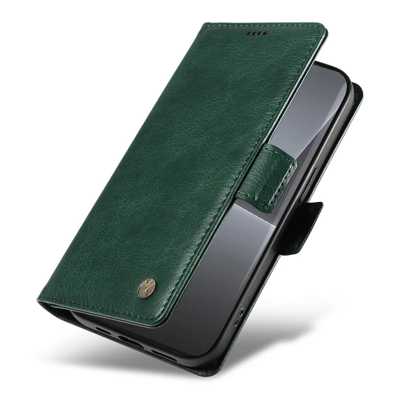 YIKATU YK-007 For Xiaomi 13 Lite / Civi 2 5G Case Wallet Leather + TPU Phone Cover - Green