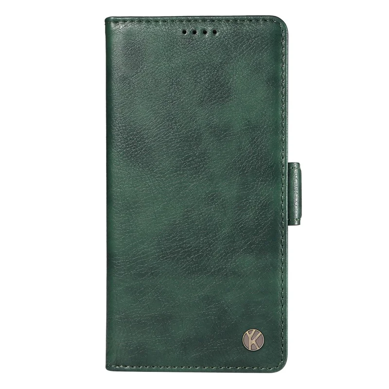 YIKATU YK-007 For Xiaomi 13 Lite / Civi 2 5G Case Wallet Leather + TPU Phone Cover - Green
