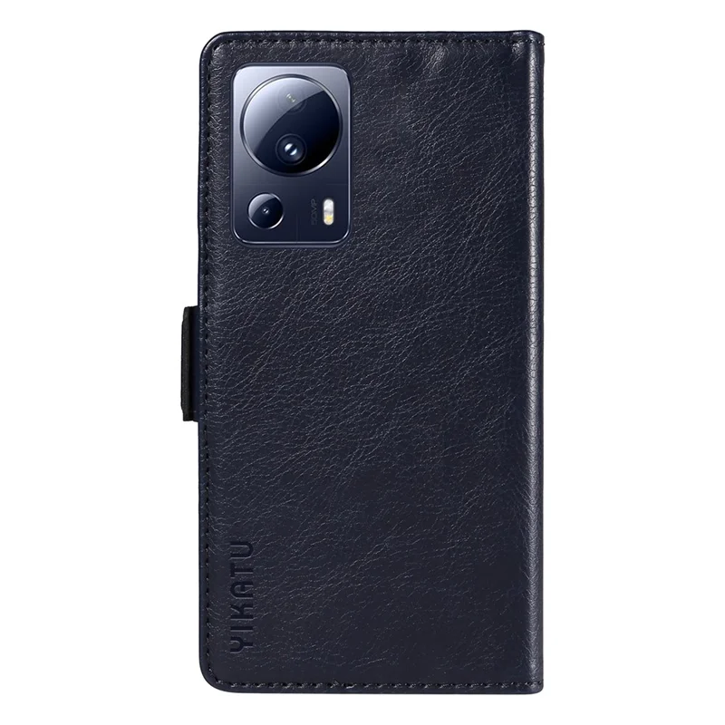 Yikatu YK-007 Для Xiaomi 13 Lite / Civi 2 5G Case Wallet Leather + TPU Phone Cover - Темно-синий