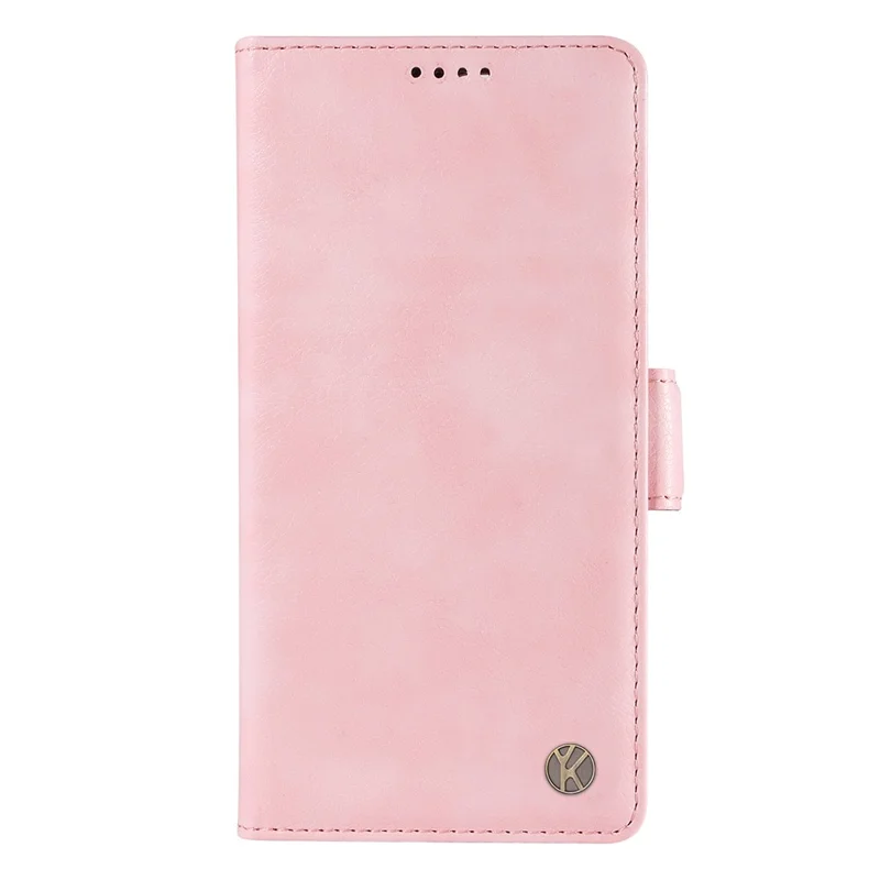 Yikatu Yk-007 Para Xiaomi 13 Lite / Civi 2 5G Coloque de Couro + Tampa do Telefone TPU - Rosa