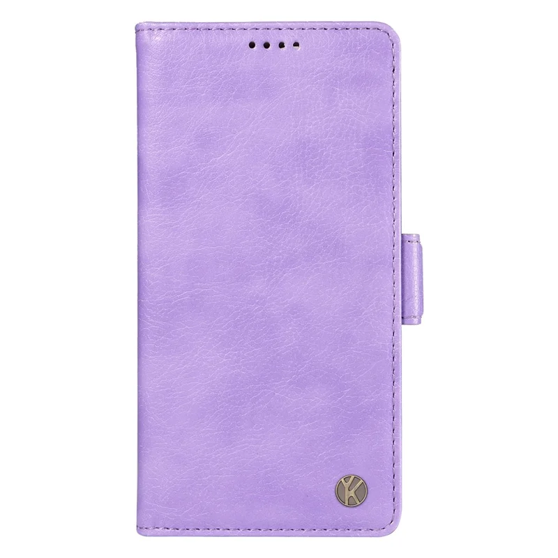 Yikatu YK-007 Для Xiaomi Redmi Note 12 Pro 5g / 12 Pro Speed ​​5g / Poco X5 Pro 5g Кожаная Чехла Для Телефона Телефона - Фиолетовый