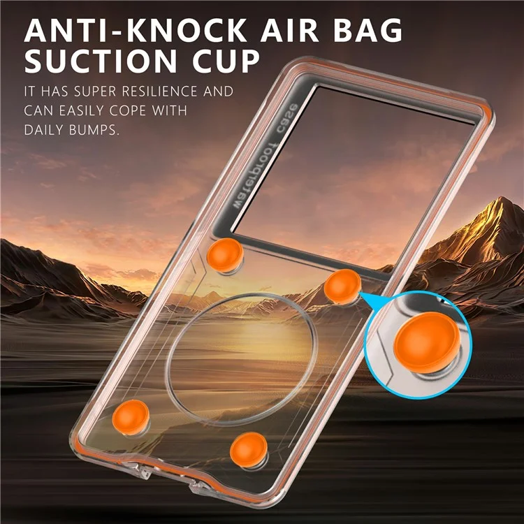 Universal IP68 Waterproof Case Phone Underwater Protection Cover for Phones Below 6.9-inch - White