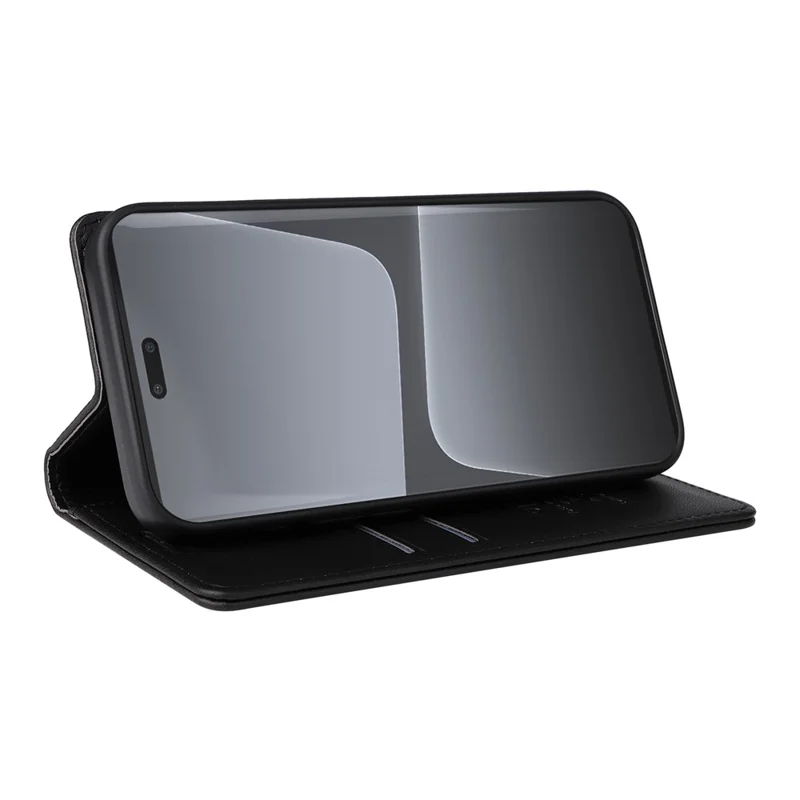 YIKATU YK-001 Étui pour téléphone portable Xiaomi 13 Lite / Civi 2 5G antichoc en cuir avec support - Noir