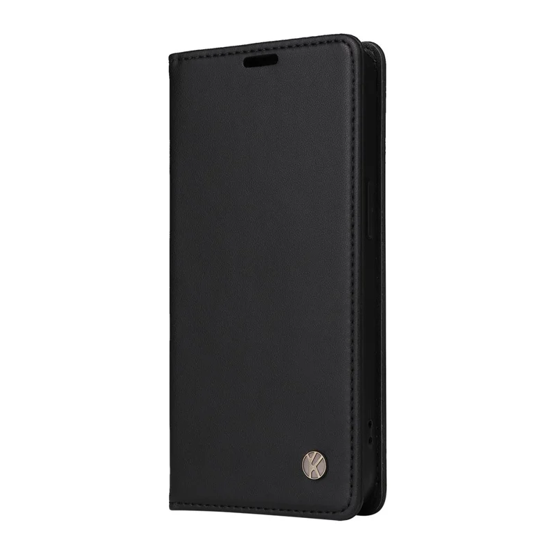 Чехол YIKATU YK-001 для Xiaomi Poco X5 Pro 5G / Redmi Note 12 Pro Speed 5G / Note 12 Pro 5G с магнитным закрытием из искусственной кожи - черный