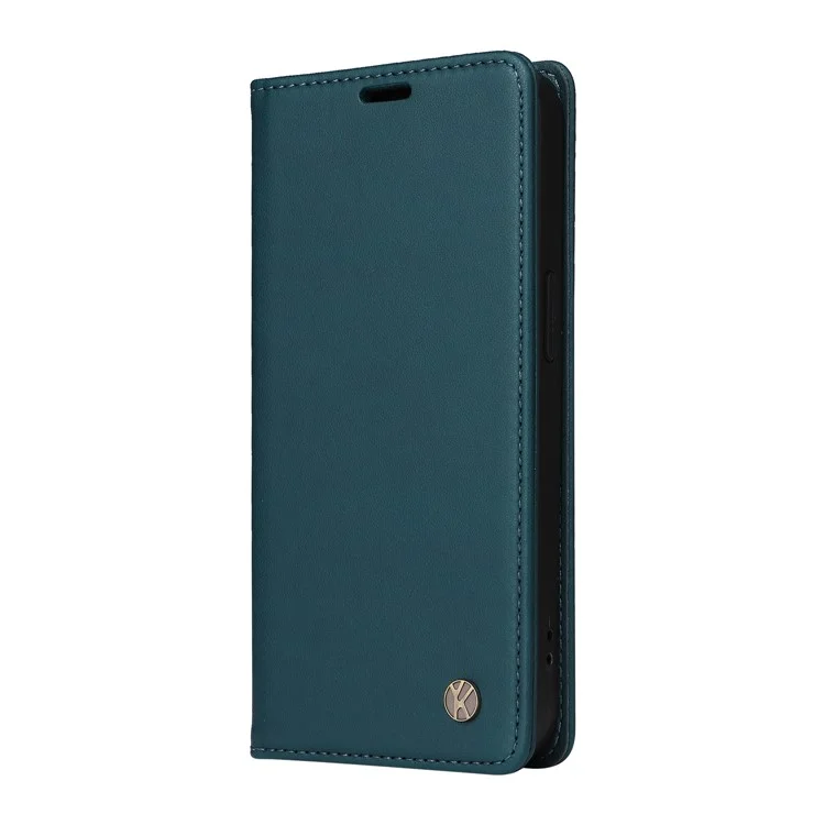 YIKATU YK-001 per Xiaomi Redmi Note 12 Pro+ 5G Cover per cellulare Chiusura magnetica Custodia in pelle telefonica - Verde