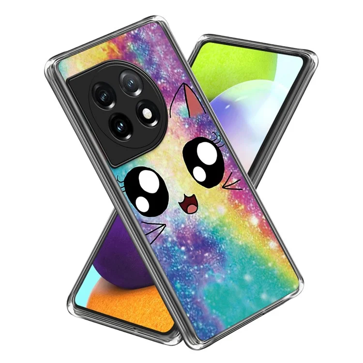 For OnePlus Ace 3 5G / 12R 5G Case Slim Pattern Printed TPU Phone Cover - Style A