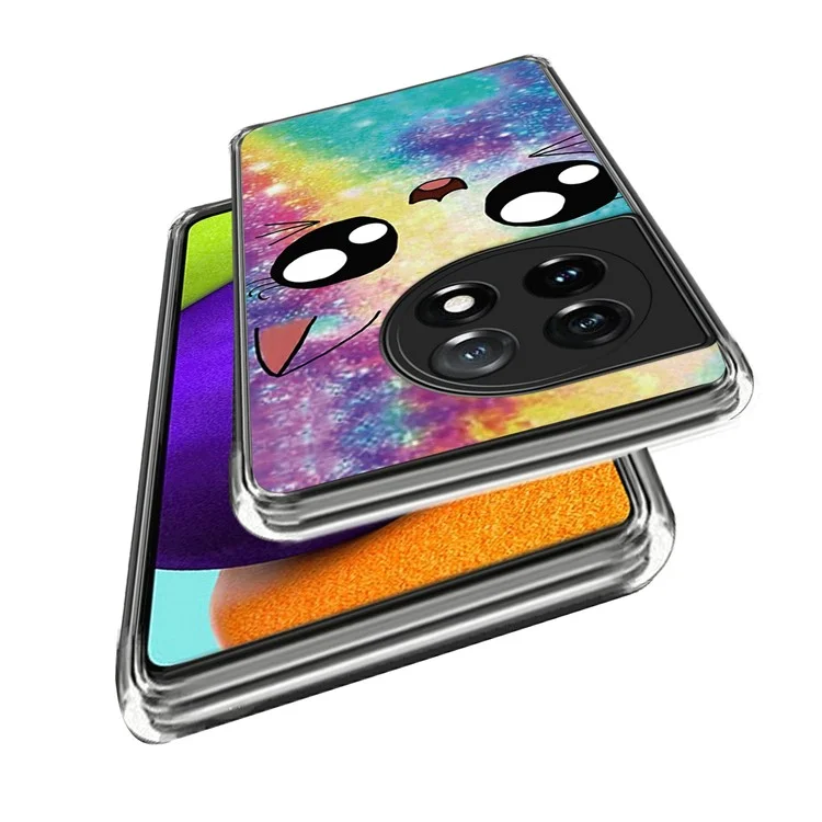 For OnePlus Ace 3 5G / 12R 5G Case Slim Pattern Printed TPU Phone Cover - Style A