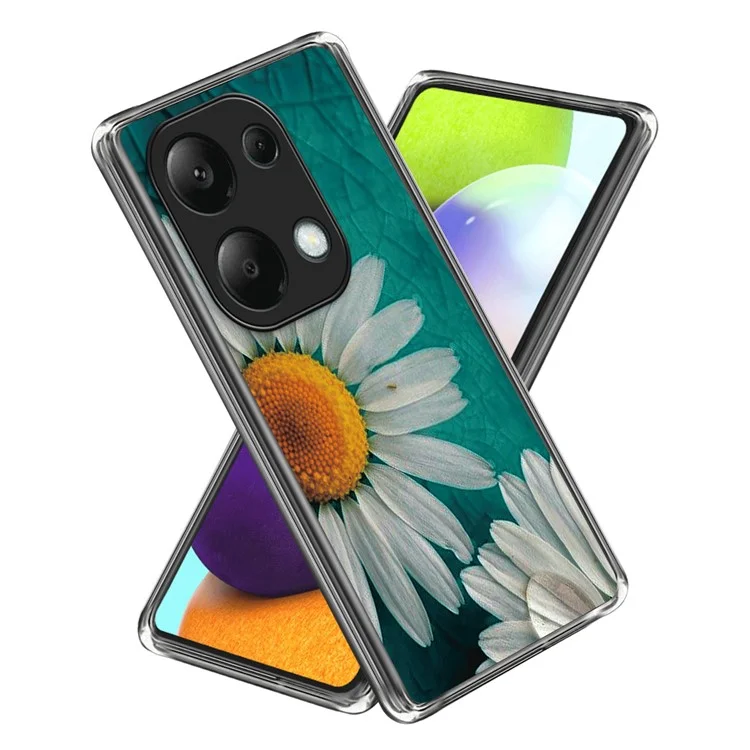 For Xiaomi Redmi Note 13 Pro 4G / Poco M6 Pro 4G Case IMD Pattern Printing Phone TPU Cover - Daisy