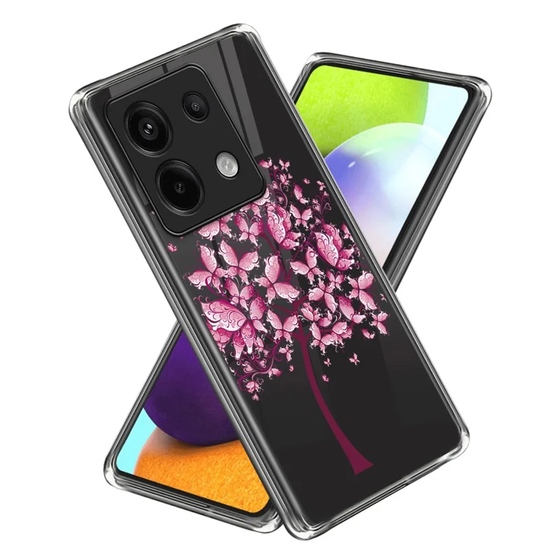 For Xiaomi Redmi Note 13 Pro 5G /  Poco X6 5G TPU Case Pattern Printing Anti-Drop Phone Cover - Style R