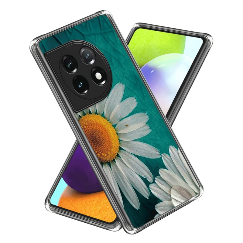 For OnePlus Ace 3 5G / 12R 5G Case Pattern Printing Slim TPU Phone Cover - Style H