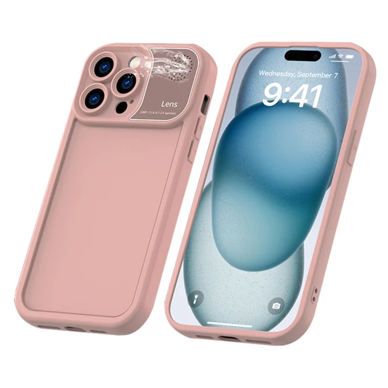 Étui pour iPhone 14 Pro Max en silicone antichoc avec diffuseur d'huiles essentielles - Rose