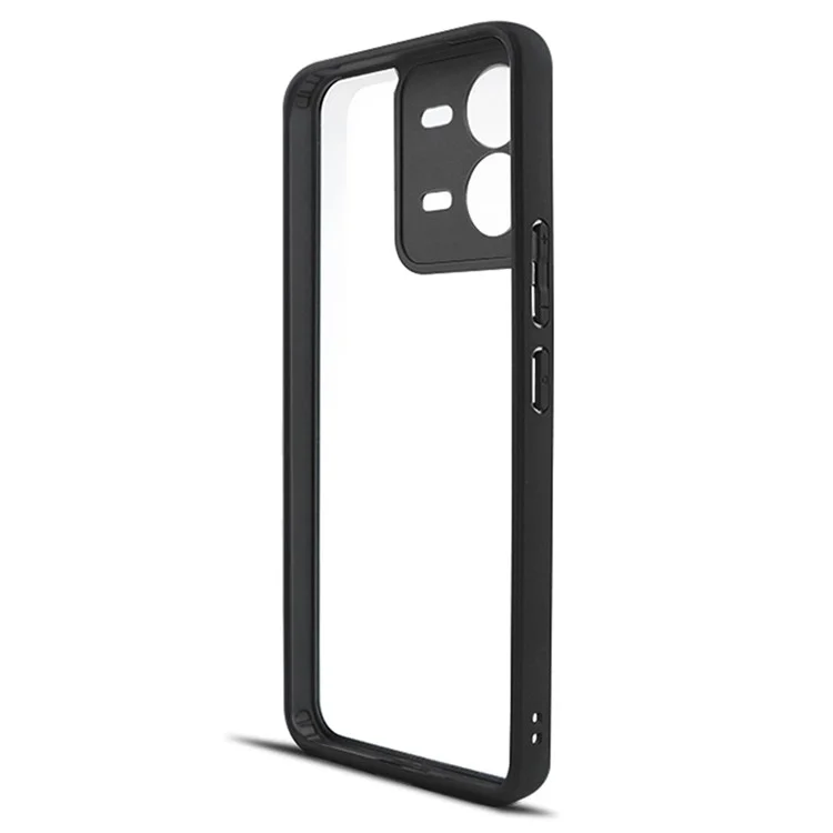 Per vivo iQOO Z9 5G Case TPU+PC Anti-scratch Transparent Phone Cover