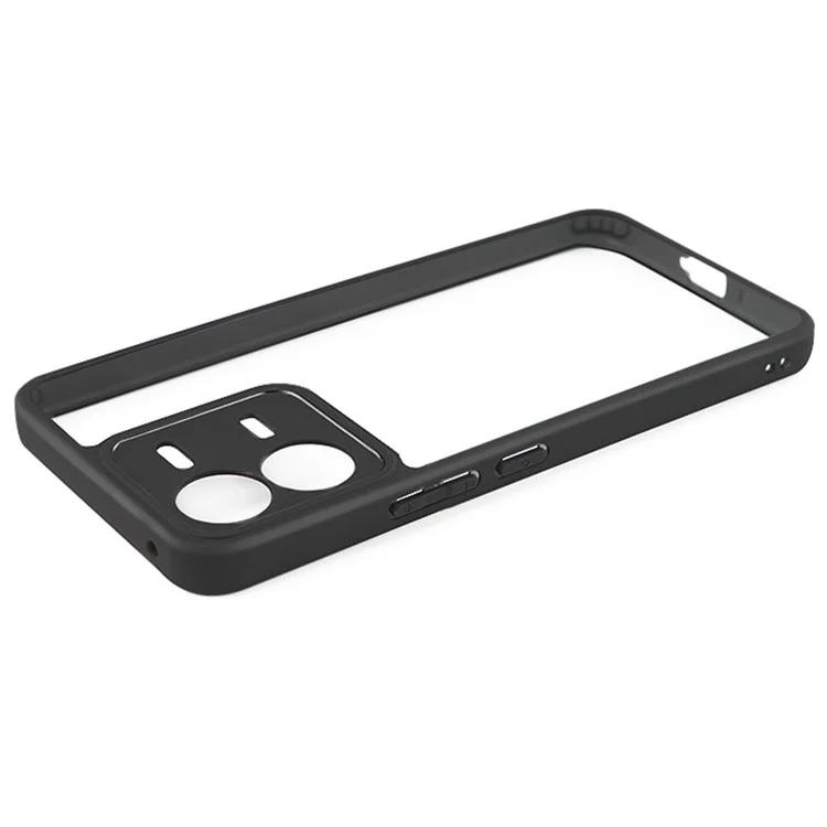 Per vivo iQOO Z9 5G Case TPU+PC Anti-scratch Transparent Phone Cover