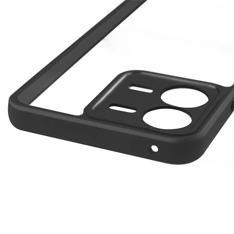 Per vivo iQOO Z9 5G Case TPU+PC Anti-scratch Transparent Phone Cover