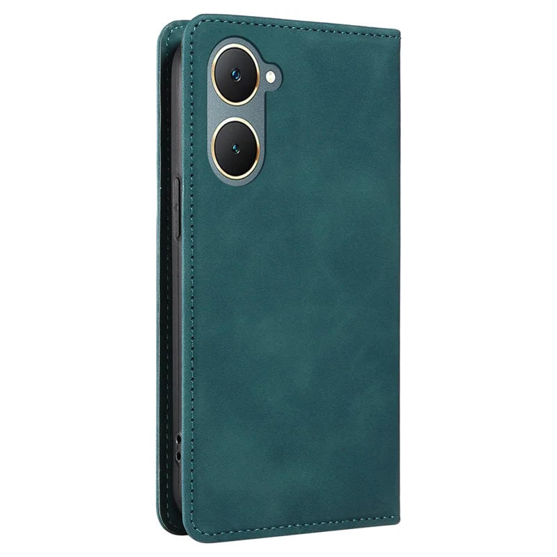 BETOPNICE 003 For vivo Y03 Case RFID Blocking Wallet Leather Flip Phone Cover - Green
