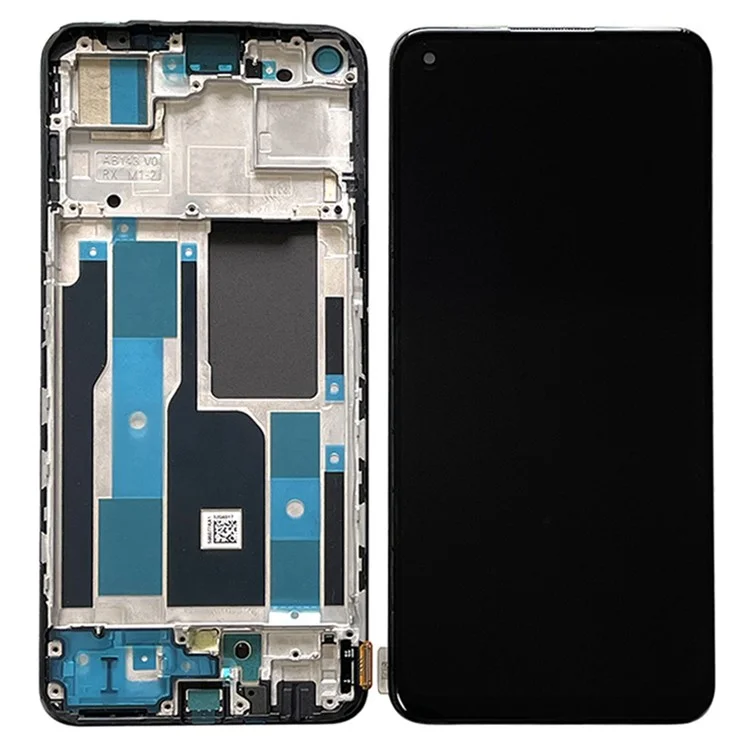For Realme Narzo 50 Pro 5G Grade C LCD Screen and Digitizer Assembly + Frame Part (TFT Technology) (without Logo)