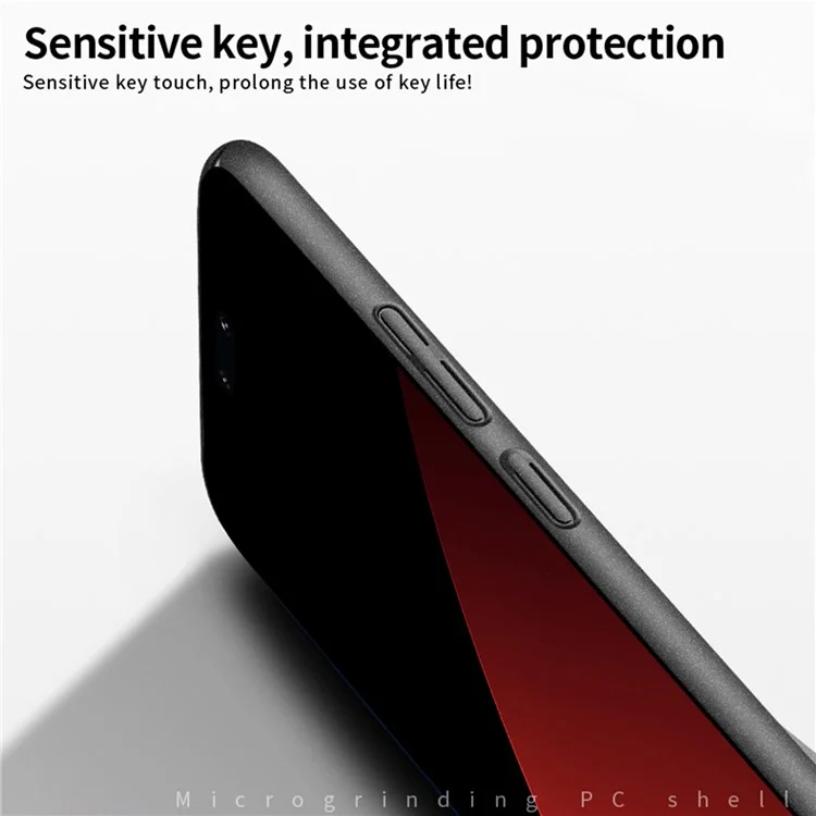 MOFI Shield Matte Series para Xiaomi Civi 4 Pro 5G / 14 Civi 5G Funda Anti-Huellas Dactilares Cubierta de Teléfono de PC Mate - Negro