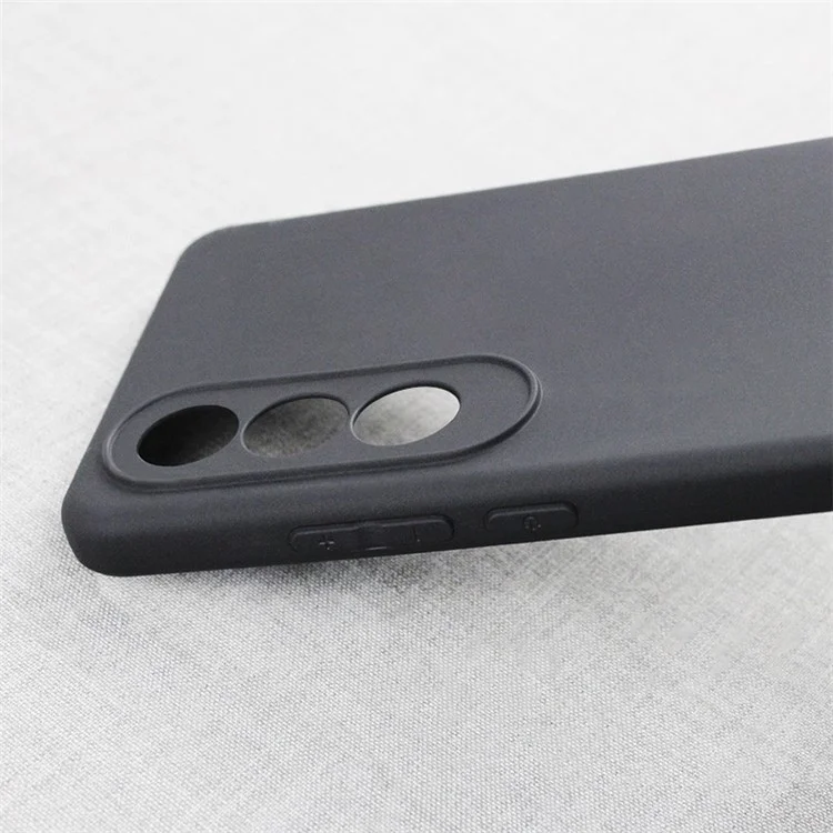 Pour le boîtier OnePlus Nord CE4 5G, finition mate, TPU souple et protection pour téléphone - Noir