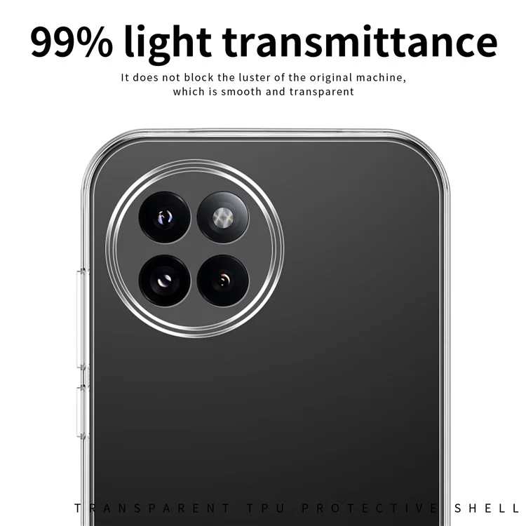 MOFI para Xiaomi Civi 4 Pro 5G / 14 Civi 5G Funda Recorte Preciso Funda Protectora de TPU Transparente