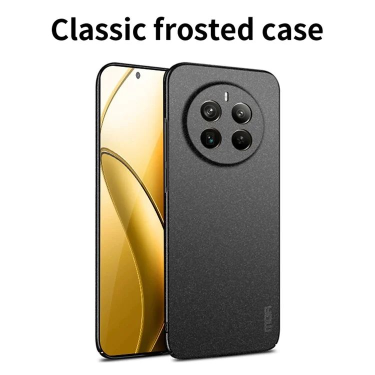 MOFI Shield Matte Series for Realme 12 Pro 5G / 12 Pro+ 5G Case PC Phone Back Cover - Black
