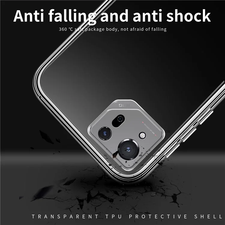 MOFI Para Asus ROG Phone 8 Pro 5G Capa de Telefone Celular Flexível Anti-Arranhões TPU