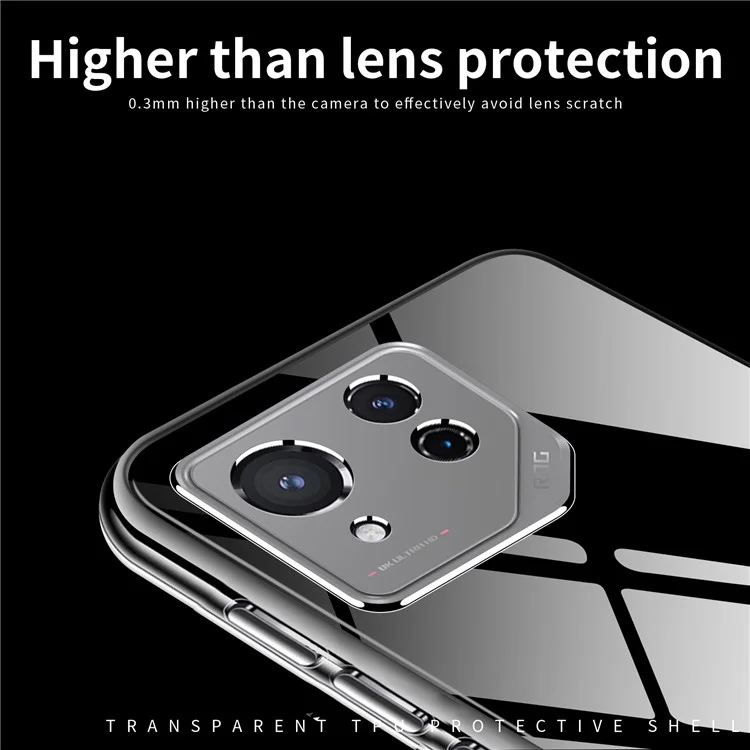 MOFI Para Asus ROG Phone 8 Pro 5G Capa de Telefone Celular Flexível Anti-Arranhões TPU