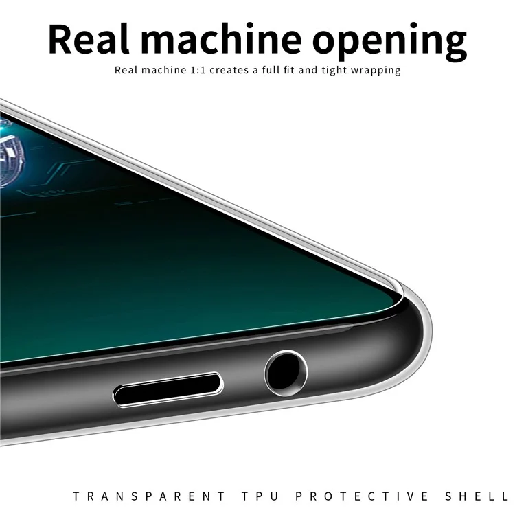 MOFI Para Asus ROG Phone 8 Pro 5G Capa de Telefone Celular Flexível Anti-Arranhões TPU