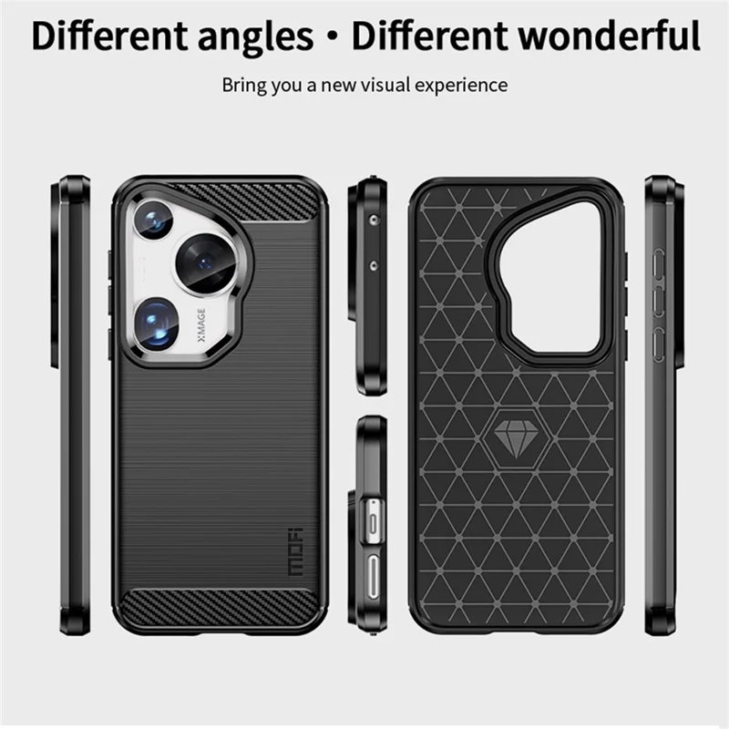 MOFI JK TPU Series-1 For Huawei Pura 70 Ultra Case Soft TPU Protective Phone Cover - Black