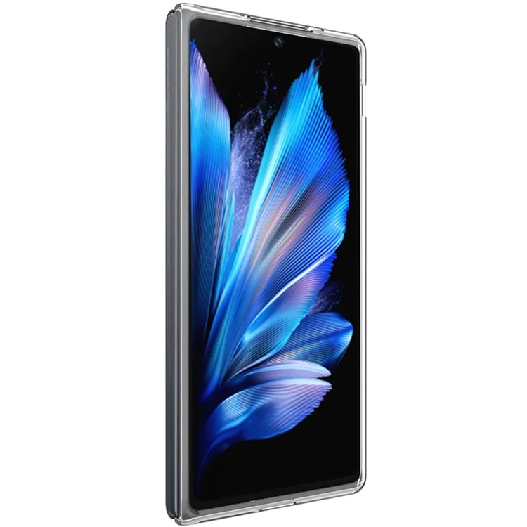IMAK Crystal Case II Pro for vivo X Fold3 Clear Case Two-Piece PC Phone Cover (Upper Cover+Lower Cover)