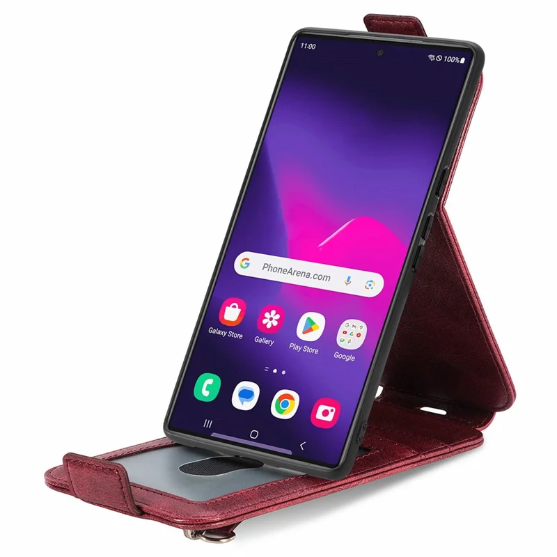 Per Samsung Galaxy S24 Ultra Case Coperte Copertura Copertura Per Cellulare Accessorio All'ingrosso - Vino Rosso