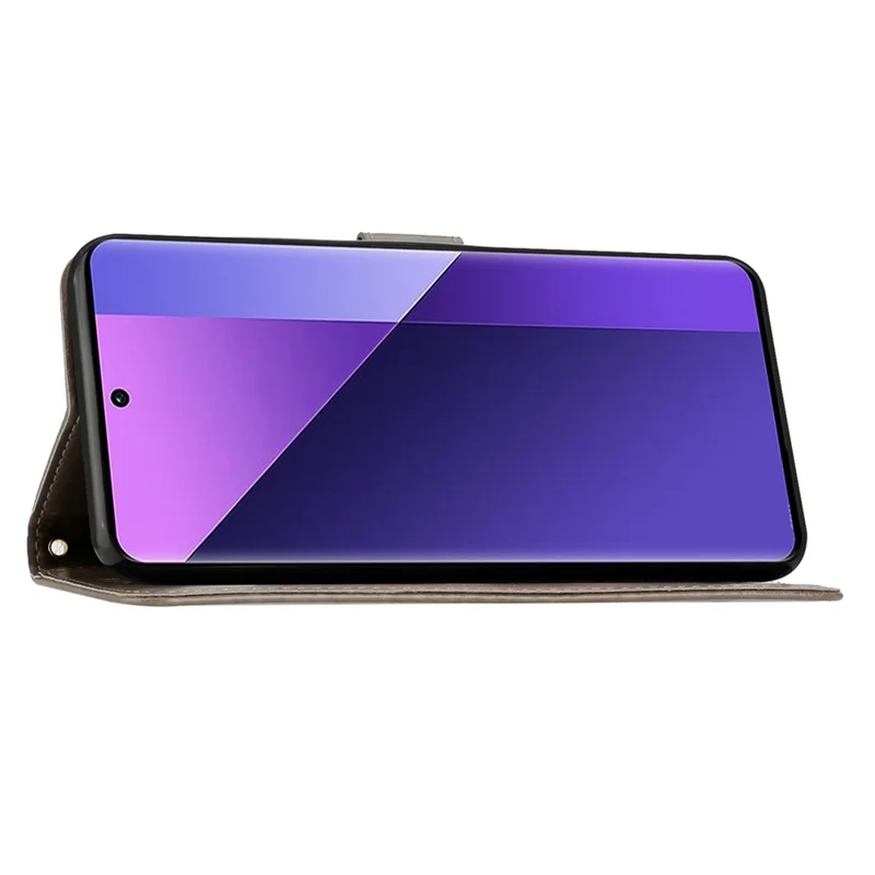 For Google Pixel 9 / Pixel 9 Pro Case Butterfly Pattern PU Leather Wallet Phone Cover - Grey