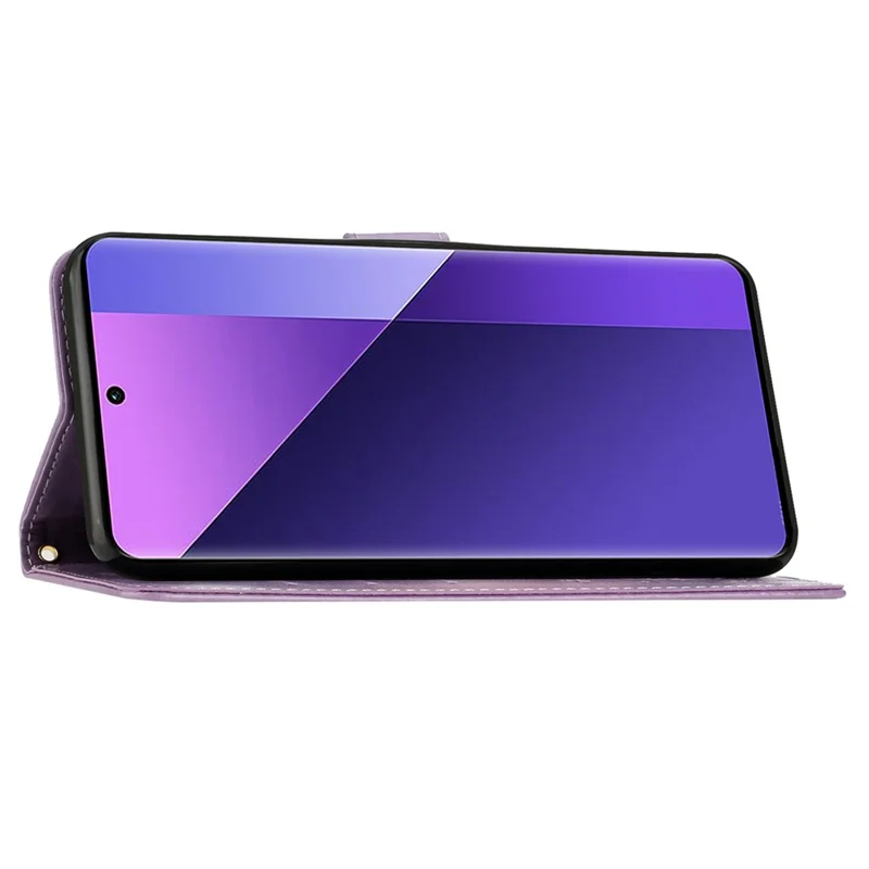 For Google Pixel 9 / Pixel 9 Pro Case Butterfly Pattern PU Leather Wallet Phone Cover - Light Purple