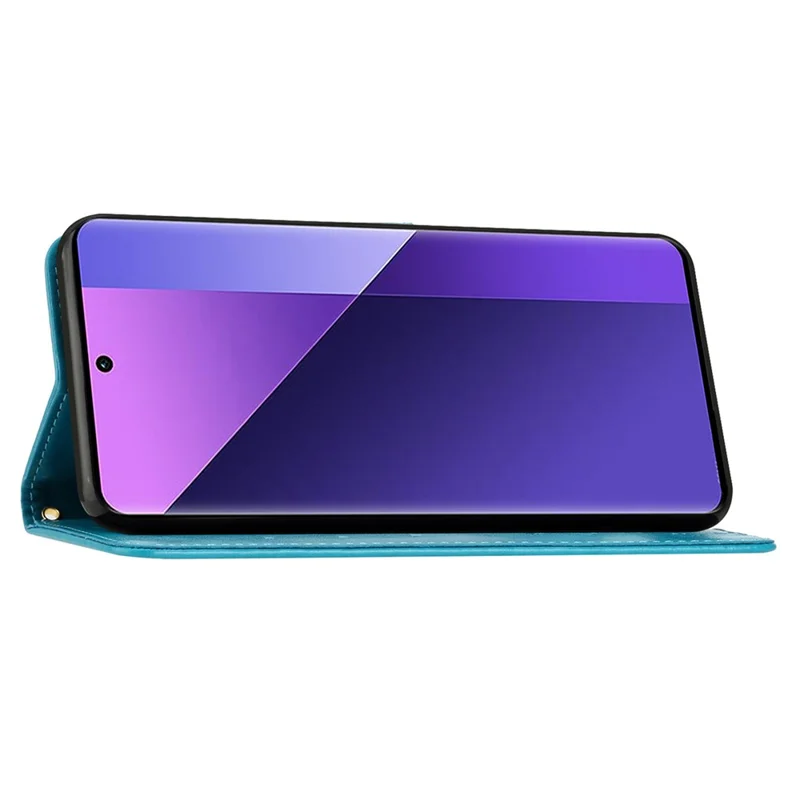 For Google Pixel 9 / Pixel 9 Pro Case Butterfly Pattern PU Leather Wallet Phone Cover - Blue