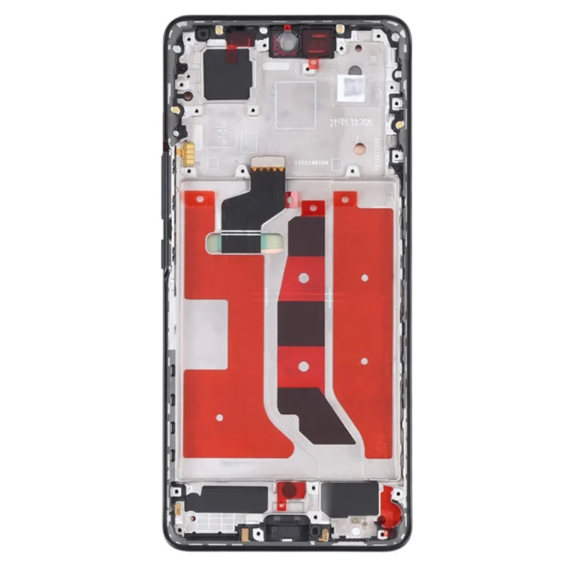 For Honor 50 OEM Grade S OLED Screen and Digitizer Assembly + Frame (without Logo) - Black