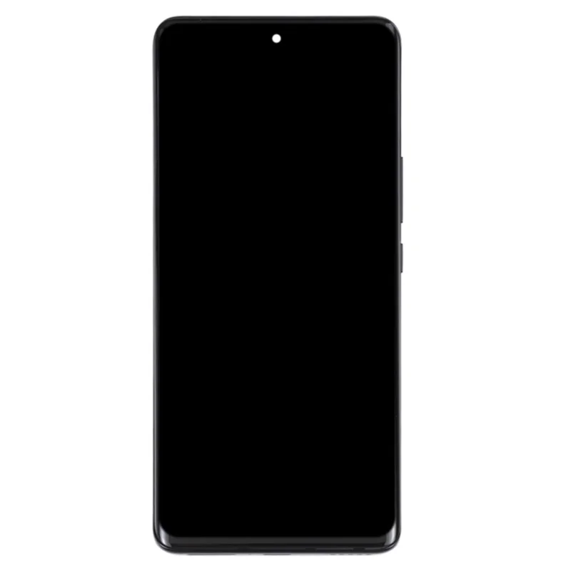 For Honor 50 OEM Grade S OLED Screen and Digitizer Assembly + Frame (without Logo) - Black