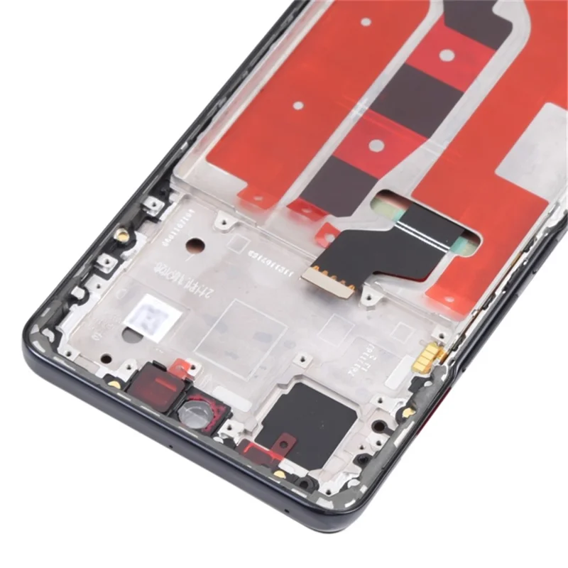 For Honor 50 OEM Grade S OLED Screen and Digitizer Assembly + Frame (without Logo) - Black