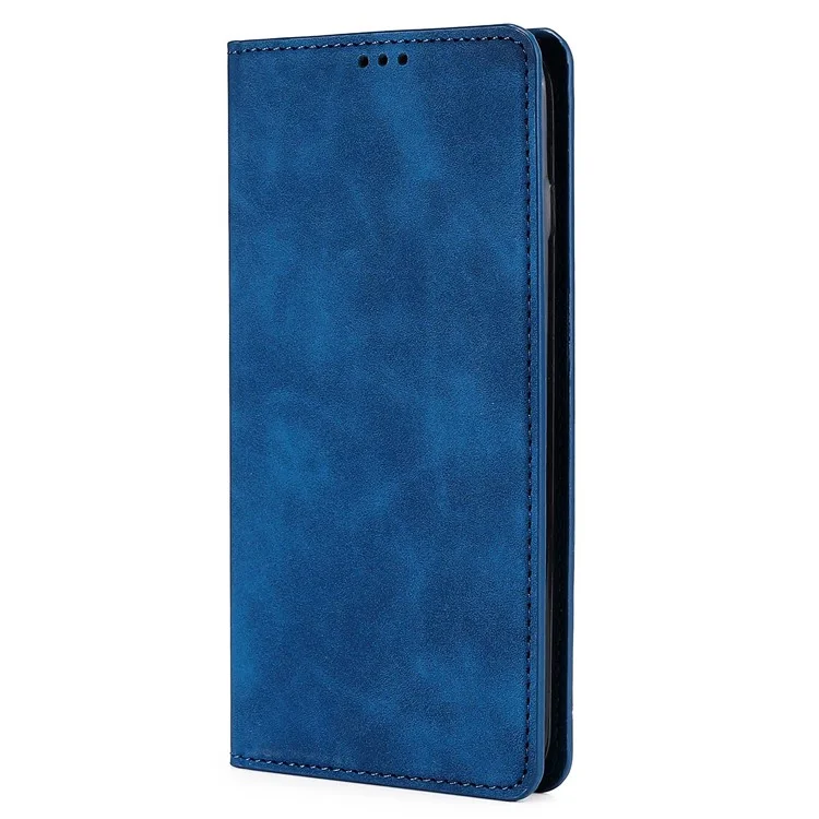 Pour Xiaomi Civi 4 Pro 5G / 14 Civi 5G Étui Porte-Cartes Fermeture Magnétique en Cuir - Bleu
