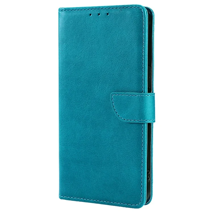Para Huawei nova 12i 4G Case Calf Texture Magnetic Clasp Stand Mobile Phone Cover - Baby Blue