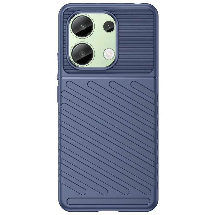 Thunder Series For Xiaomi Redmi Note 13 5G Case Thickened TPU Phone Cover Wholesale - Blue