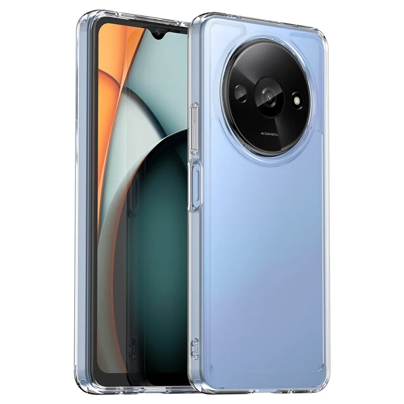 Per Xiaomi Redmi A3 / Poco C61 4G Custodie per Cellulari Candy Series Slim-Fit Cover Protettiva in TPU - Trasparente