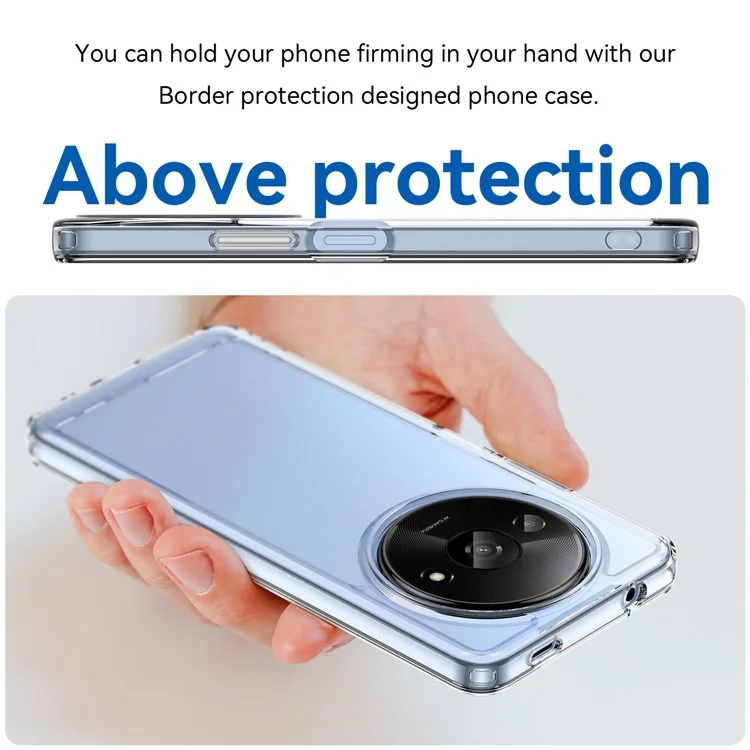 Per Xiaomi Redmi A3 / Poco C61 4G Custodie per Cellulari Candy Series Slim-Fit Cover Protettiva in TPU - Trasparente