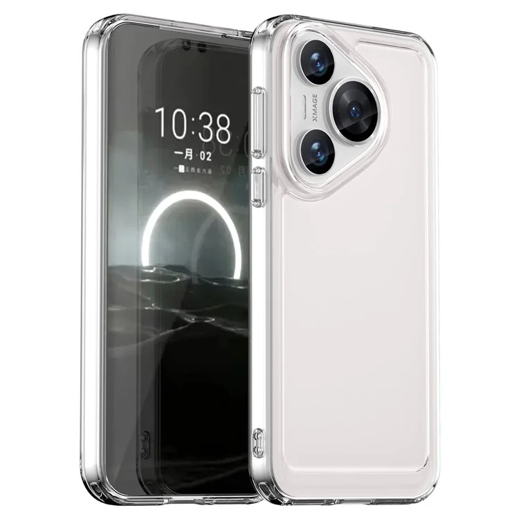 Для чехла Huawei Pura 70 Candy Series TPU Cover Оптовая торговля мобильными аксессуарами - прозрачный