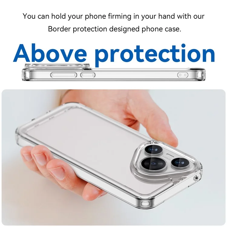 Для чехла Huawei Pura 70 Candy Series TPU Cover Оптовая торговля мобильными аксессуарами - прозрачный