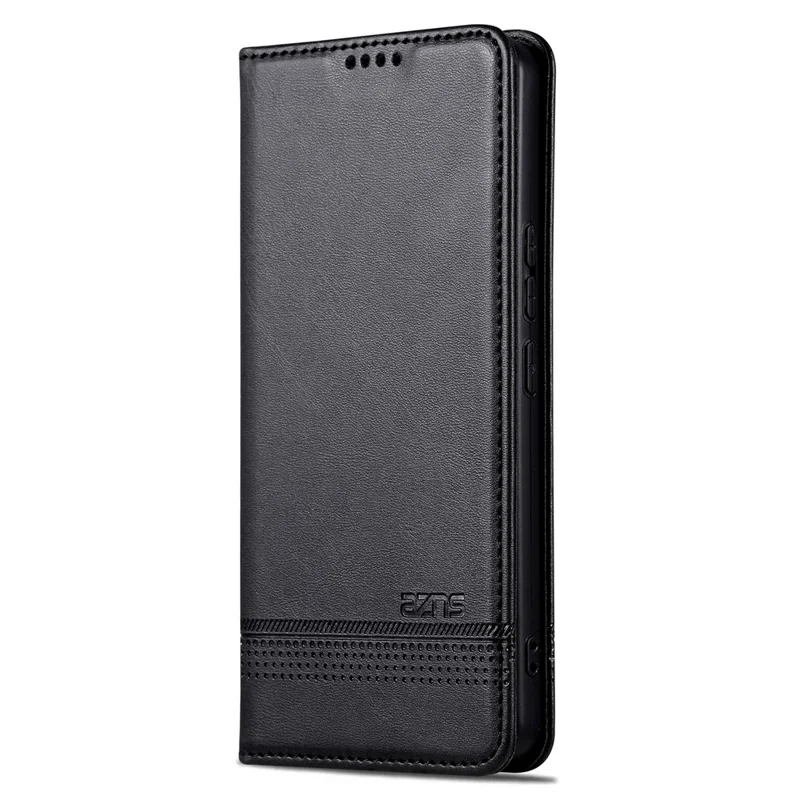 AZNS Für Huawei Pura 70 Wallet Case PU Leder Magnetischer Stoßabsorbierender Telefonschutz - Schwarz