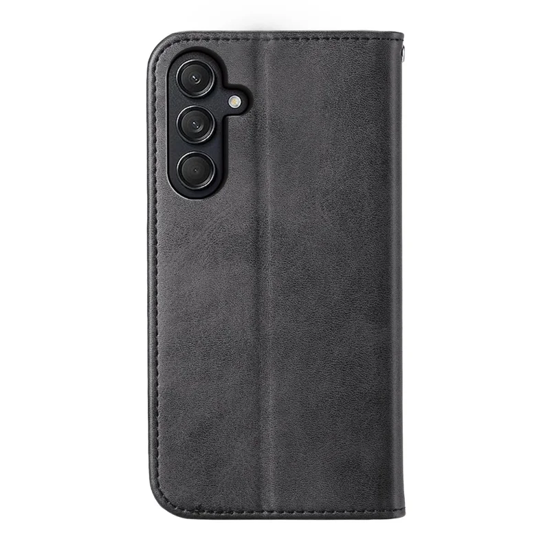 For Samsung Galaxy M55 5G / C55 5G / F55 5G Case PU Leather Wallet Phone Cover Mobile Accessories   - Black