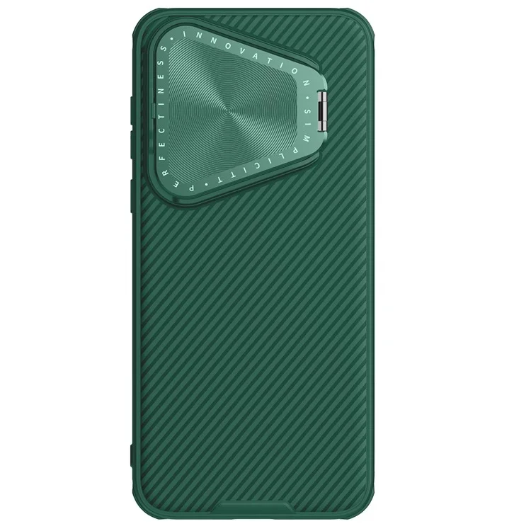 NILLKIN CamShield Prop Magnetic Series for Huawei Pura 70 Case PC+TPU Phone Shell with Built-in Camera Cover - Green