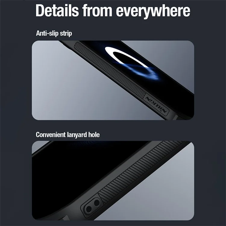 NILLKIN CamShield Prop Für Huawei Pura 70 Pro / Pura 70 Pro+ Kompatibel mit MagSafe Handyhülle Ständer Cover