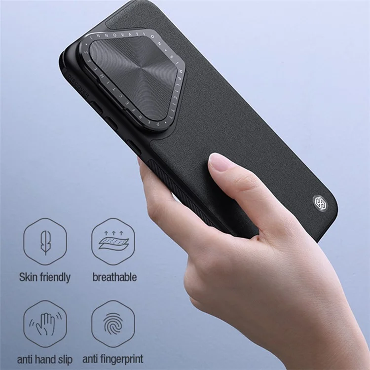 NILLKIN CamShield Prop Für Huawei Pura 70 Pro / Pura 70 Pro+ Kompatibel mit MagSafe Handyhülle Ständer Cover