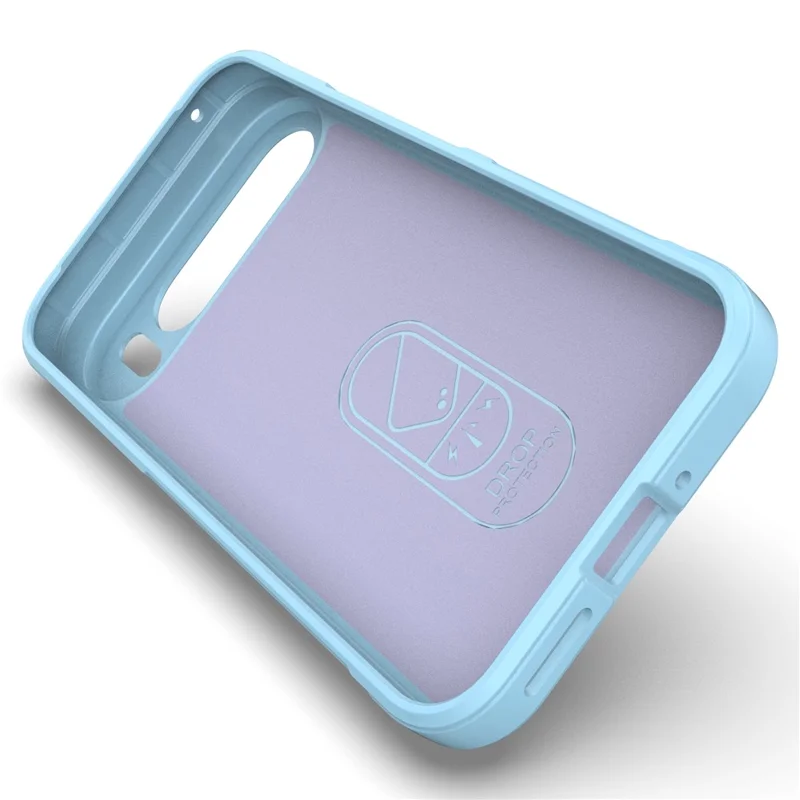 Mobile Phone Protector for Google Pixel 9 Pro XL , Shock Absorption TPU Back Case - Baby Blue